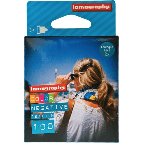 Shop Lomography 100 Color Negative Film (120 Roll, 3 Pack) by lomography at Nelson Photo & Video