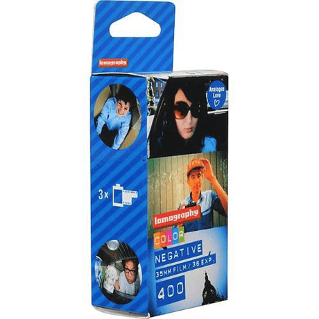 Shop Lomography 400 Color Negative Film (35mm Roll, 36 Exposures, 3 Pack) by lomography at Nelson Photo & Video
