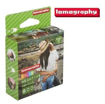Shop Lomography 800 Color Negative Film (120 Roll Film, 3 Pack) by lomography at Nelson Photo & Video