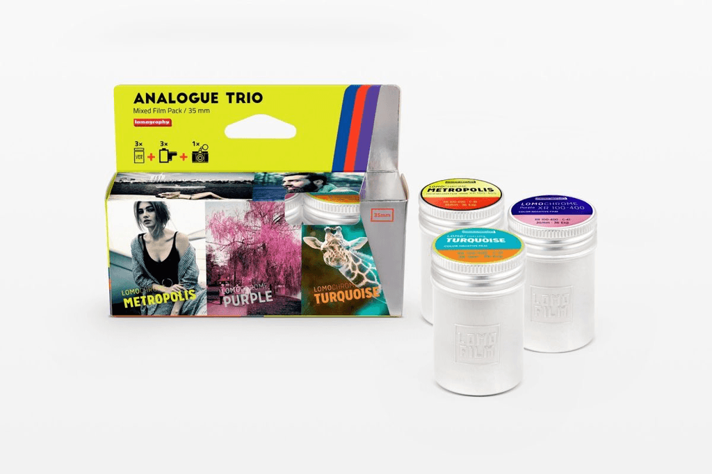Lomography Analogue Trio Mixed Film Pack 35 mm - Nelson Photo & Video