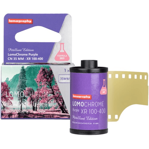 Shop Lomography LomoChrome Purple Film - Pettilant Edition (36 Exposures) by lomography at Nelson Photo & Video