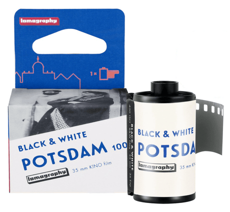 Shop LOMOGRAPHY Potsdam Kino Black and White 100 ISO 35mm x 36 exp. by lomography at Nelson Photo & Video