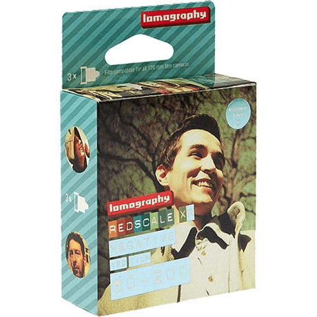 Shop Lomography Redscale XR 50-200 Color Negative Film (120 Roll, 3 Pack) by lomography at Nelson Photo & Video