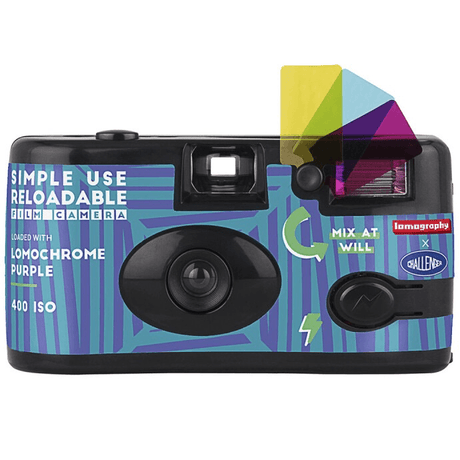 Shop Lomography Simple Use Film Camera Purple Challenger Edition by lomography at Nelson Photo & Video