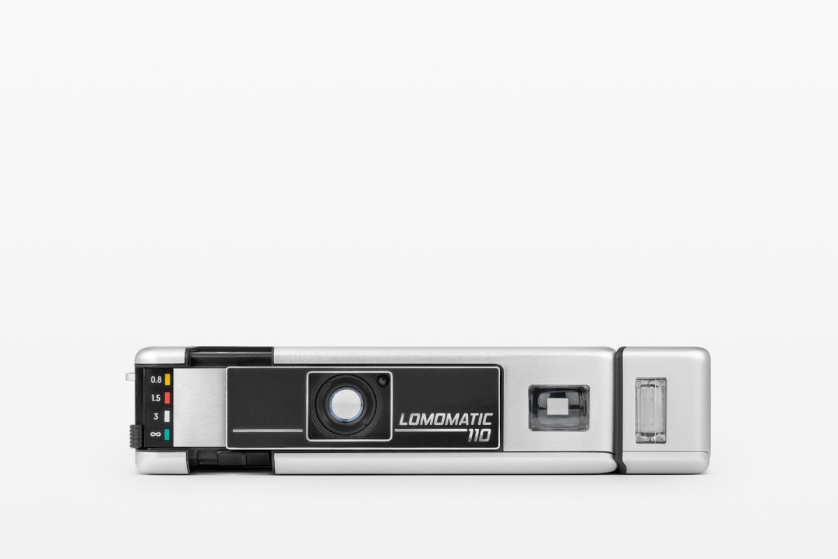 Lomography Lomomatic 110 Camera & Flash Metal