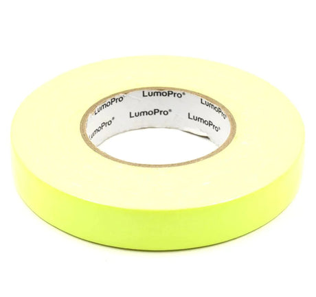 Lumopro Fluorescent Yellow 1” X 55yd Gaffer Tape - Nelson Photo & Video