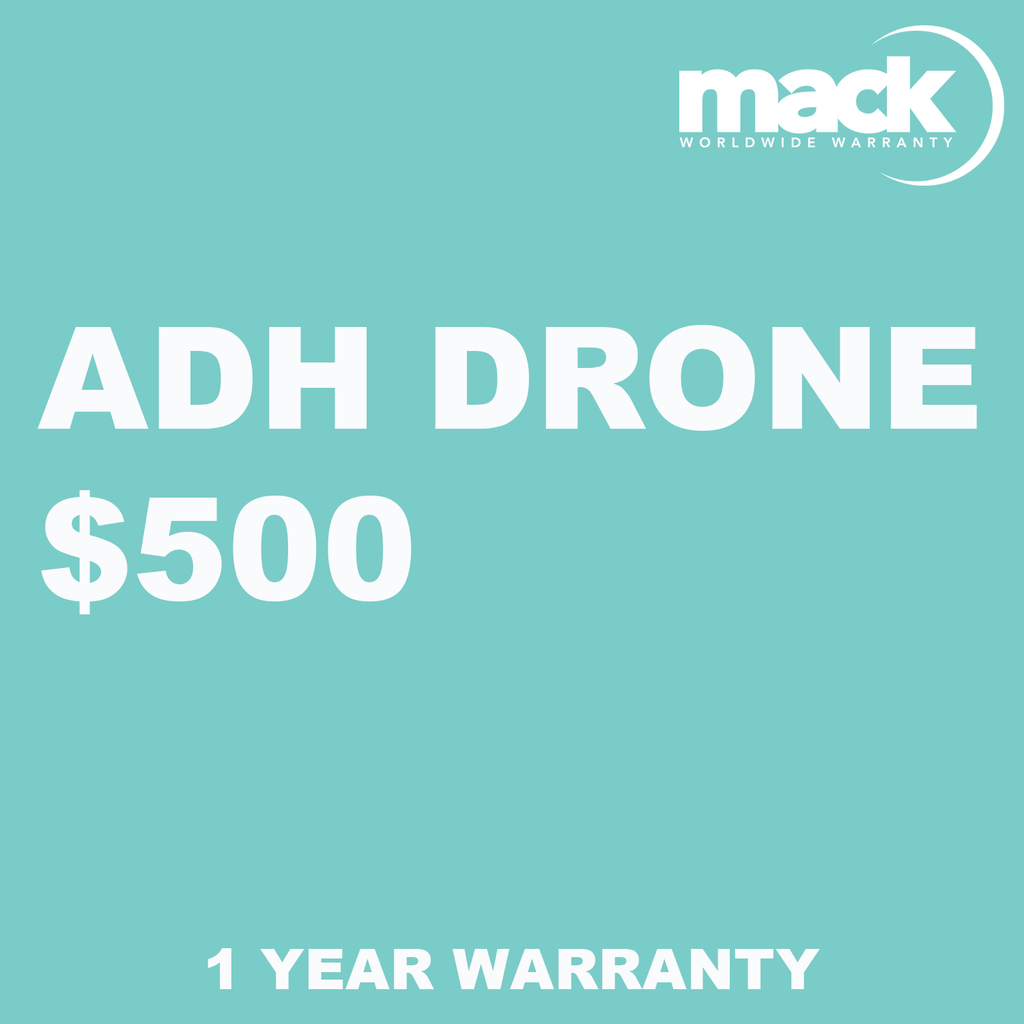 Shop MACK 1 Year Drone ADH Warranty - Under $500 by Mack Worlwide Warranty at Nelson Photo & Video