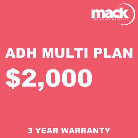 Shop MACK 3 Year ADH Multi Plan Warranty - Under $2,000 by Mack Worlwide Warranty at Nelson Photo & Video