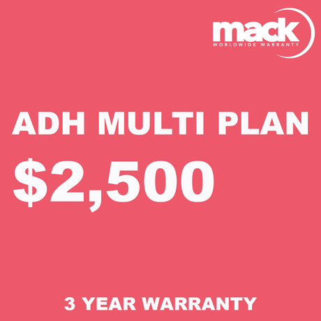 Shop MACK 3 Year ADH Multi Plan Warranty - Under $2,500 by Mack Worlwide Warranty at Nelson Photo & Video