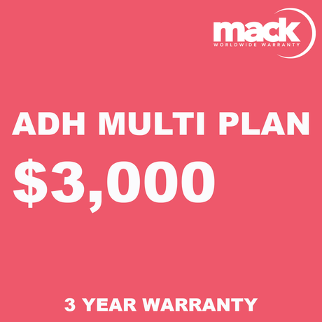 Shop MACK 3 Year ADH Multi Plan Warranty - Under $3,000 by Mack Worlwide Warranty at Nelson Photo & Video