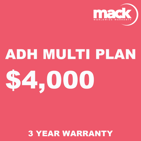 Shop MACK 3 Year ADH Multi Plan Warranty - Under $4,000 by Mack Worlwide Warranty at Nelson Photo & Video