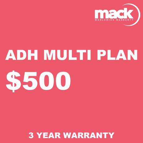 Shop MACK 3 Year ADH Multi Plan Warranty - Under $500 by Mack Worlwide Warranty at Nelson Photo & Video