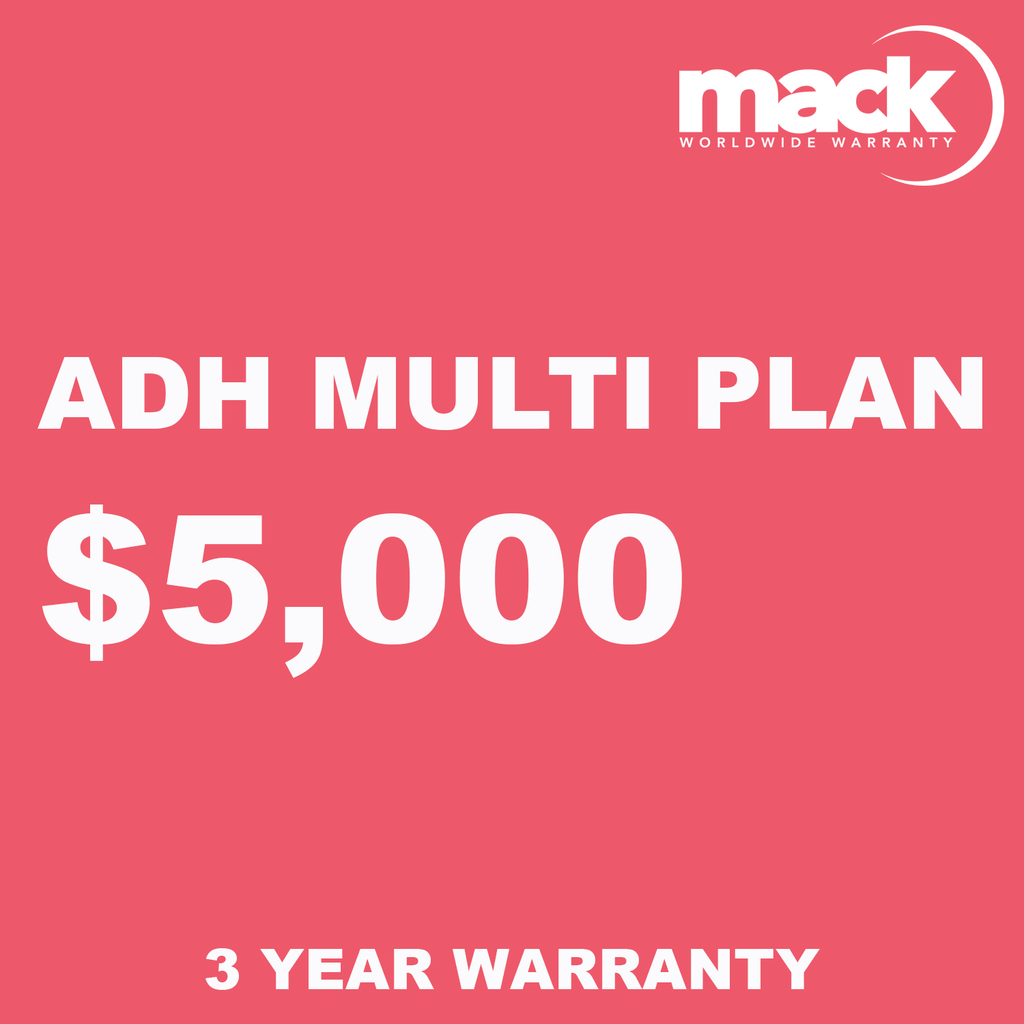 Shop MACK 3 Year ADH Multi Plan Warranty - Under $5,000 by Mack Worlwide Warranty at Nelson Photo & Video