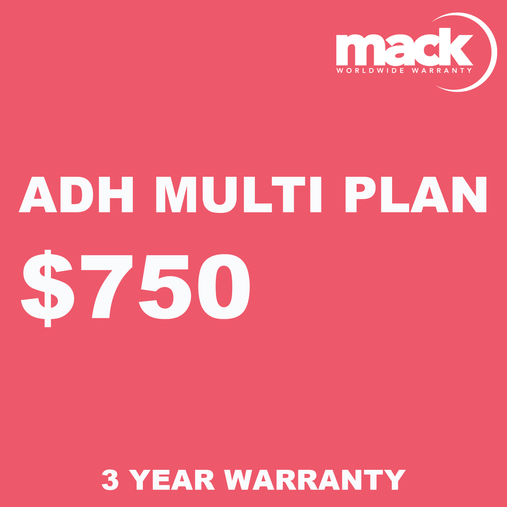 Shop MACK 3 Year ADH Multi Plan Warranty - Under $750 by Mack Worlwide Warranty at Nelson Photo & Video