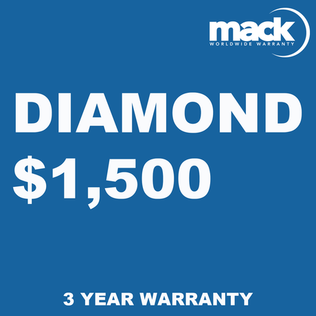 Shop MACK 3 Year Diamond Warranty - Under $1,500 by Mack Worlwide Warranty at Nelson Photo & Video