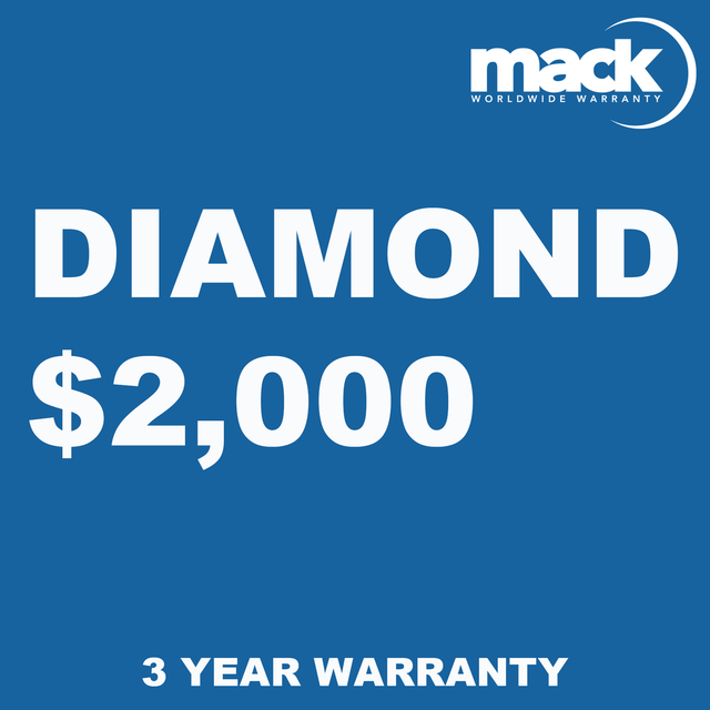 Shop MACK 3 Year Diamond Warranty - Under $2,000 by Mack Worlwide Warranty at Nelson Photo & Video