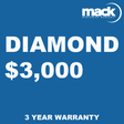 MACK 3 Year Diamond Warranty - Under $3,000 - Nelson Photo & Video