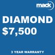 Shop MACK 3 Year Diamond Warranty - Under $7,500 by Mack Worlwide Warranty at Nelson Photo & Video