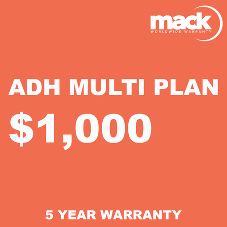 Shop MACK 5 Year ADH Multi Plan Warranty - Under $1,000 by Mack Worlwide Warranty at Nelson Photo & Video