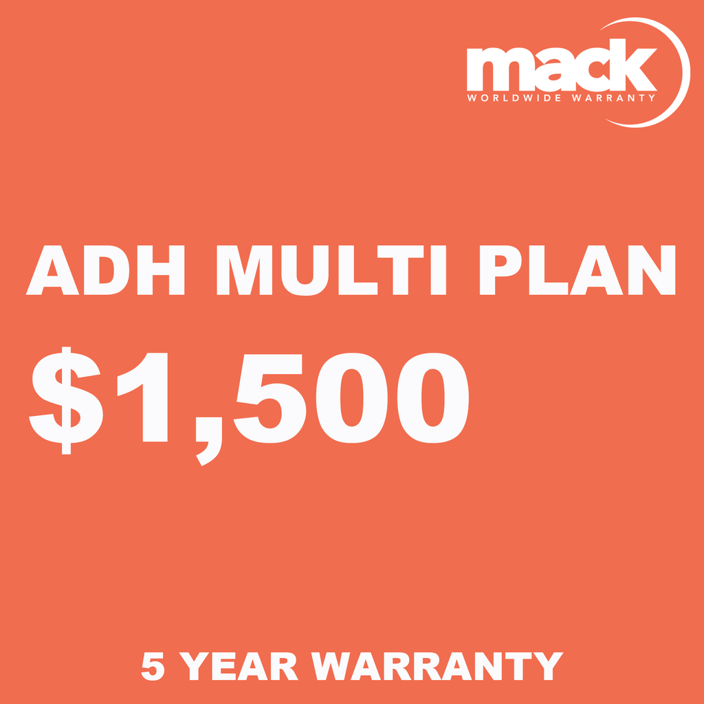 Shop MACK 5 Year ADH Multi Plan Warranty - Under $1,500 by Mack Worlwide Warranty at Nelson Photo & Video