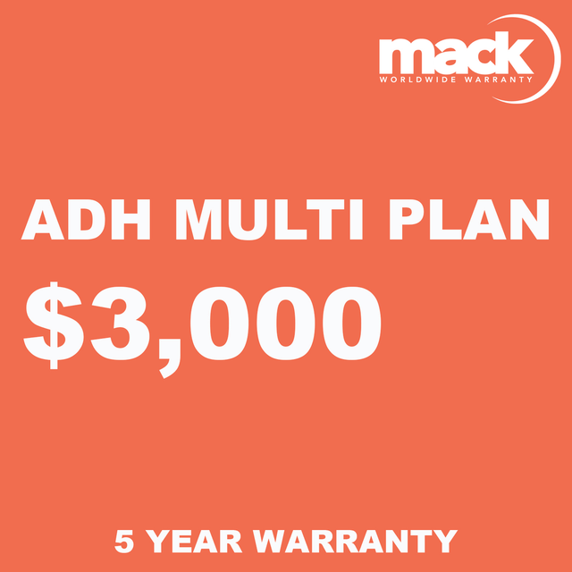 Shop MACK 5 Year ADH Multi Plan Warranty - Under $3,000 by Mack Worlwide Warranty at Nelson Photo & Video