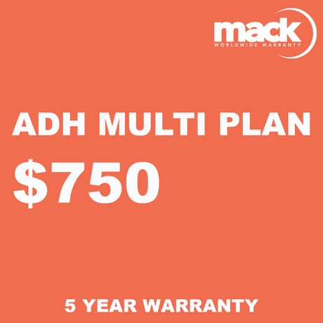 Shop MACK 5 Year ADH Multi Plan Warranty - Under $750 by Mack Worlwide Warranty at Nelson Photo & Video