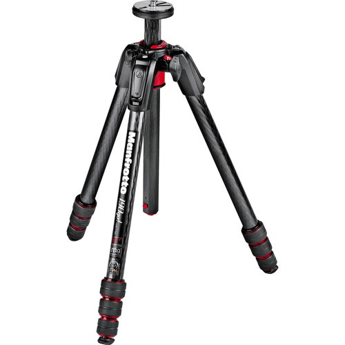 Shop Manfrotto 190go! MS Carbon 4-Section photo Tripod with twist locks by Manfrotto at Nelson Photo & Video