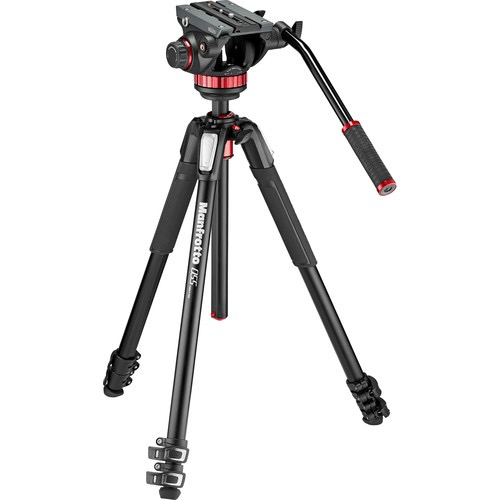Shop Manfrotto 502AH Video Head & MT055XPRO3 Aluminum Tripod Kit by Manfrotto at Nelson Photo & Video