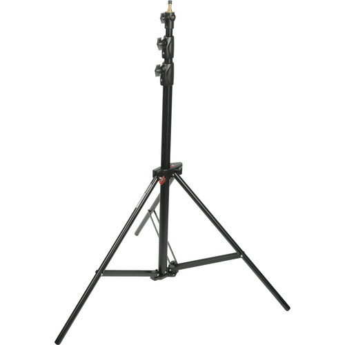 Shop Manfrotto Alu Ranker Air-Cushioned Light Stand (Black, 9') by Manfrotto at Nelson Photo & Video