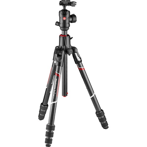 Shop Manfrotto Befree GT XPRO Carbon Fiber Travel Tripod with 496 Center Ball Head by Manfrotto at Nelson Photo & Video