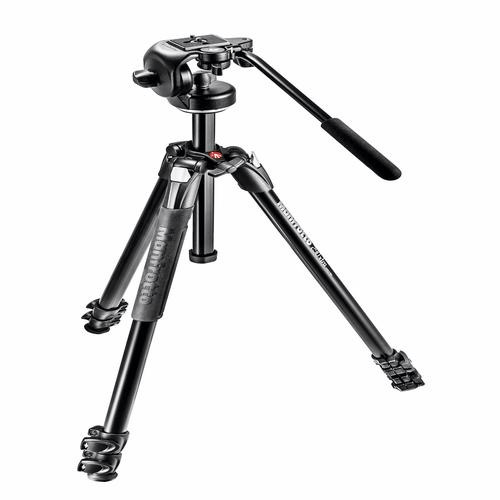 Shop Manfrotto MK290XTA3-2WUS | 290 XTRA Kit, Alu 3 sec. tripod with fluid head by Manfrotto at Nelson Photo & Video