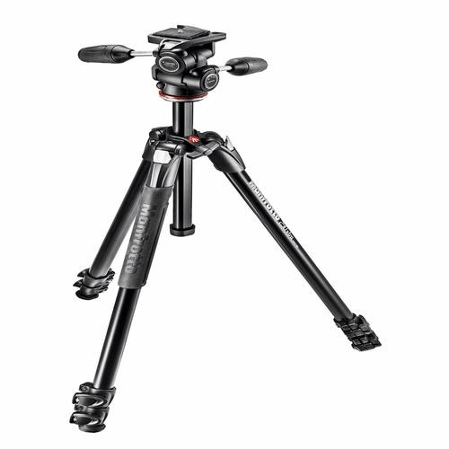 Shop Manfrotto MK290XTA3-3WUS | 290 XTRA Kit, Alu 3 sec. tripod with 3W head by Manfrotto at Nelson Photo & Video