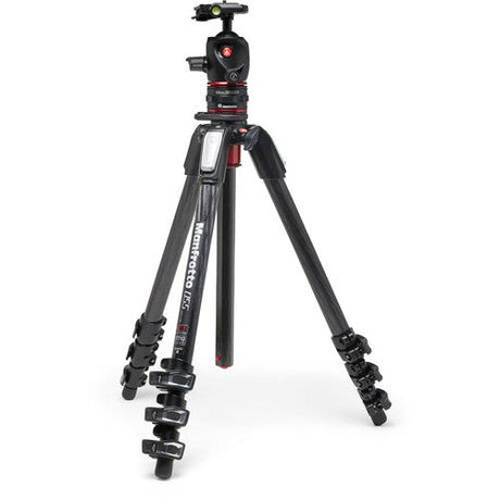 Manfrotto MT055CXPRO4 Carbon Fiber Tripod with MHXPRO-BHQ2 XPRO Ball Head & Move Quick Release Kit - Nelson Photo & Video