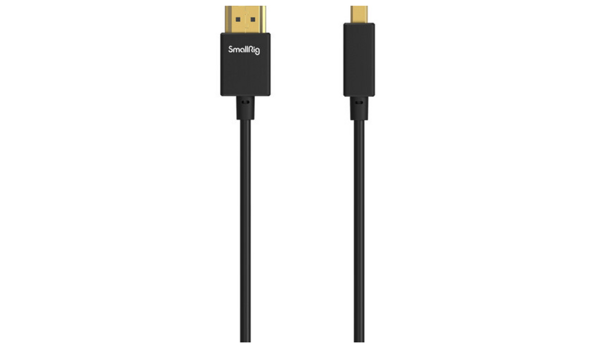 SmallRig Ultra-Slim 4K HDMI Data Cable (D to A) (35cm)