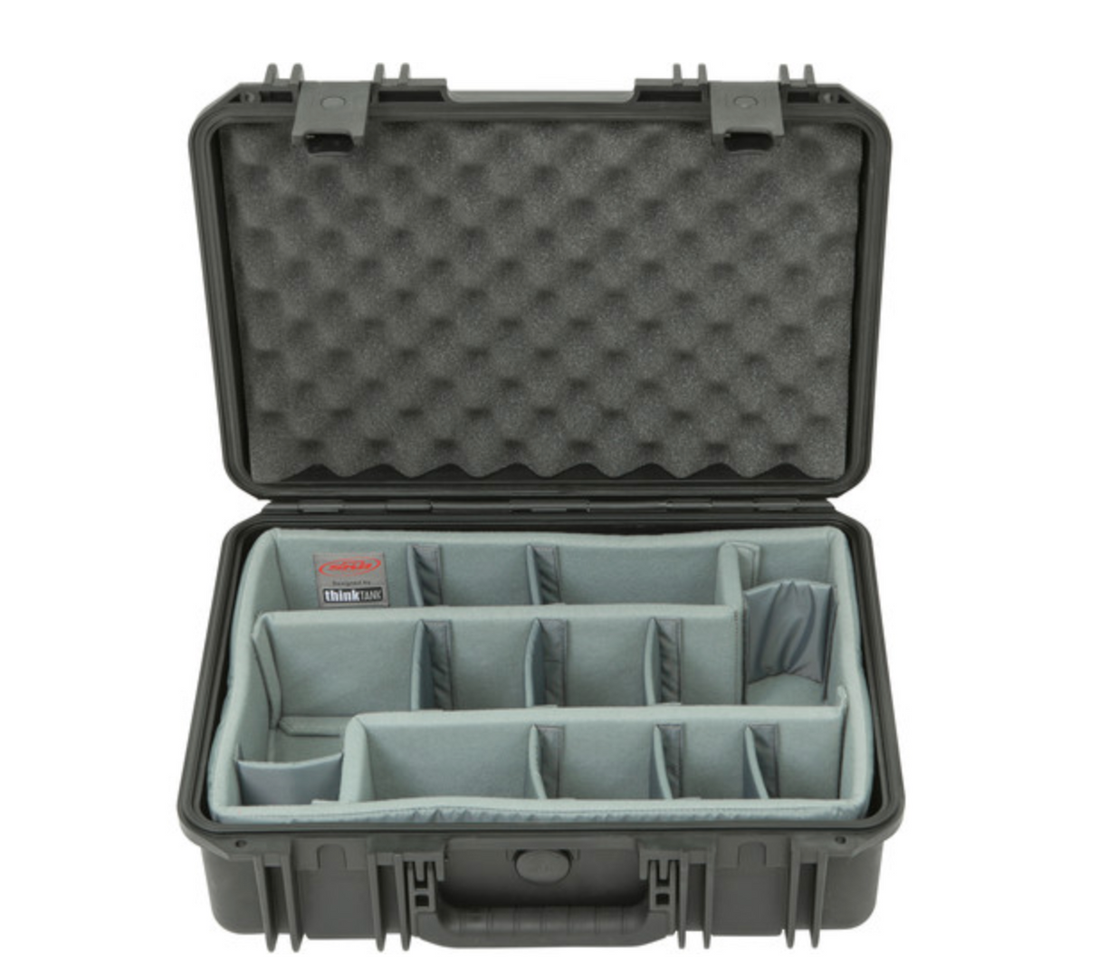 SKB iSeries 1711-6 Case with Think Tank Photo Dividers & Lid Foam (Black)