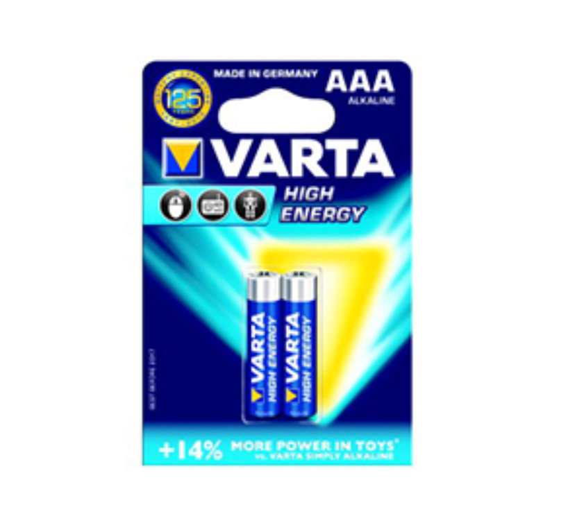 Varta AAA High Energy 2pk