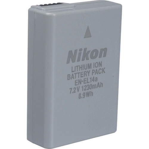 Shop Nikon EN-EL14a Lithium Ion Battery by Nikon at Nelson Photo & Video
