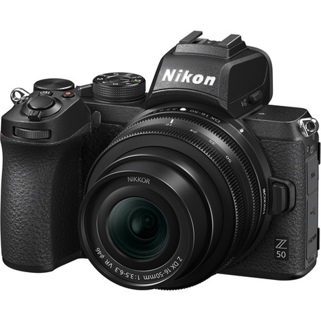 Shop Nikon Z 50 Mirrorless Digital Camera with 16-50mm Lens by Nikon at Nelson Photo & Video