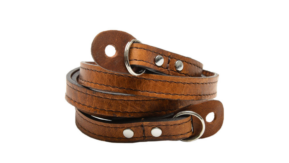 ONA Leather Sevilla Camera Strap Antique Cognac