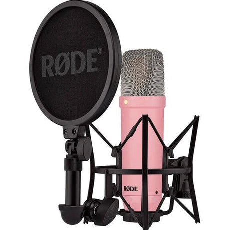 NT1 Signature Studio Condenser Microphone - Pink - Nelson Photo & Video