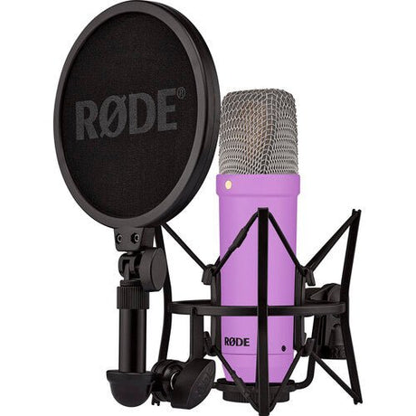 NT1 Signature Studio Condenser Microphone - Purple - Nelson Photo & Video