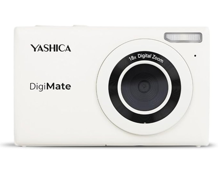 YASHICA DigiMate Digital Camera (Off White)