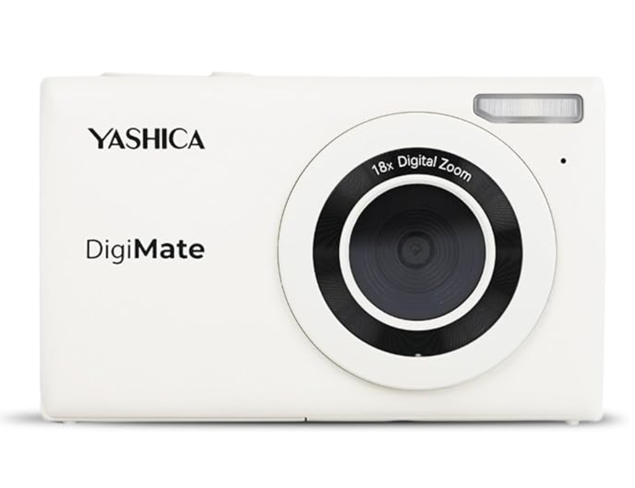 デジタルカメラ YOSHICA DigiMate YASHICA DigiMate Digital Camera (Off White) – Nelson Photo & Video