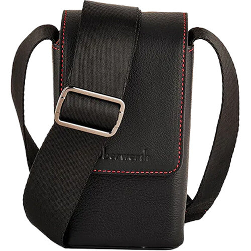 Oberwerth Albert Case for Leica D-Lux 8 (Black with Red Stitching)