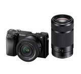 Sony A6100 Mirrorless Camera with 16-50mm II & 55-210mm Lens