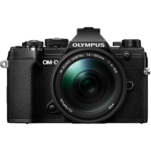 Shop Olympus OM-D E-M5 Mark III Mirrorless Digital Camera with 14-150mm Lens (Black) by Olympus at Nelson Photo & Video