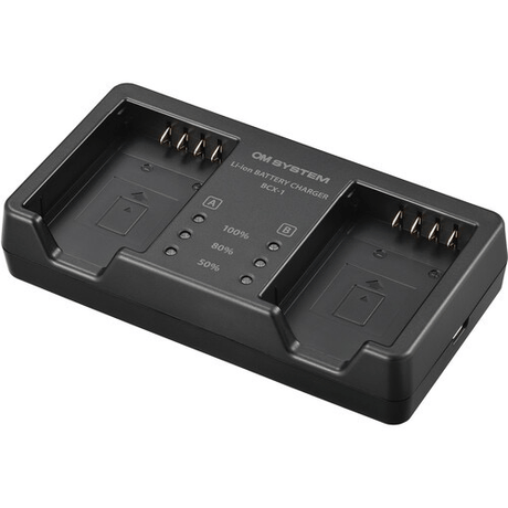 Shop OM SYSTEM BCX-1 Lithium-Ion Battery Charger by Olympus at Nelson Photo & Video