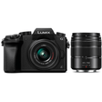 Shop Panasonic Lumix DMC-G7 Mirrorless Micro Four Thirds Digital Camera with 14-42mm and 45-150mm Lenses (Black) by Panasonic at Nelson Photo & Video