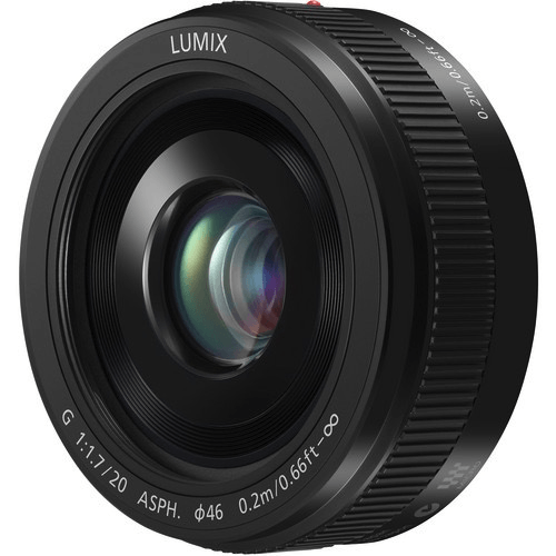 Shop Panasonic Lumix G 20mm f/1.7 II ASPH Lens (Black) by Panasonic at Nelson Photo & Video