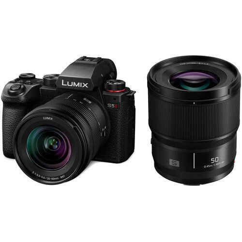 Panasonic LUMIX S5 II Full Frame Mirrorless Camera with 20-60mm F3.5-5.6 & 50mm F1.8 Lenses - Nelson Photo & Video